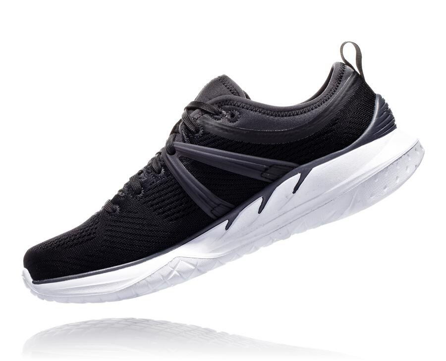 Zapatillas Running Hoka One One Mujer - Tivra - Negras/Blancas - MVT749368